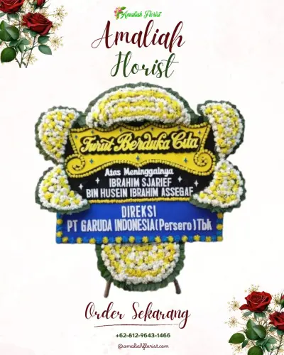 Papan Bunga Duka di Keseneng